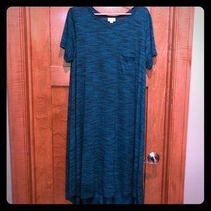 LARGE LULAROE Carly Dress - Worn a few times